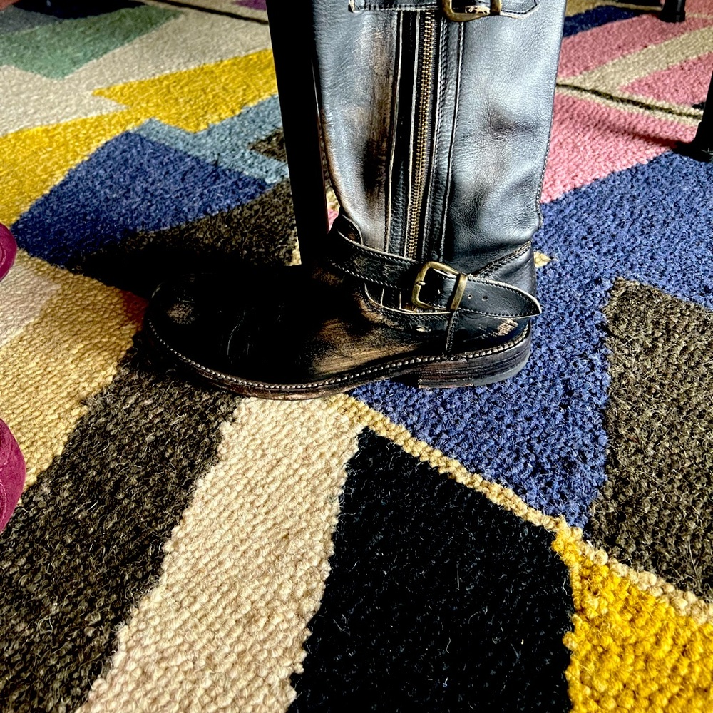 Bed Stu Moto Distressed Tall riding boots-
Cobblers series